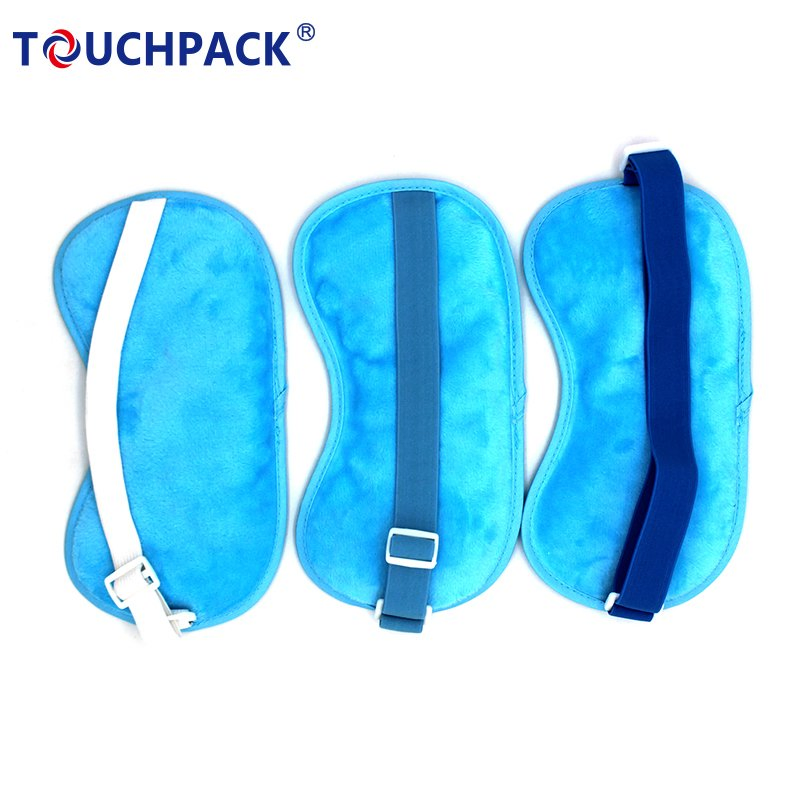 Nice Quality Popular Custom Adjustable Microwavable Reusable Soft Gel Beads Eye Mask