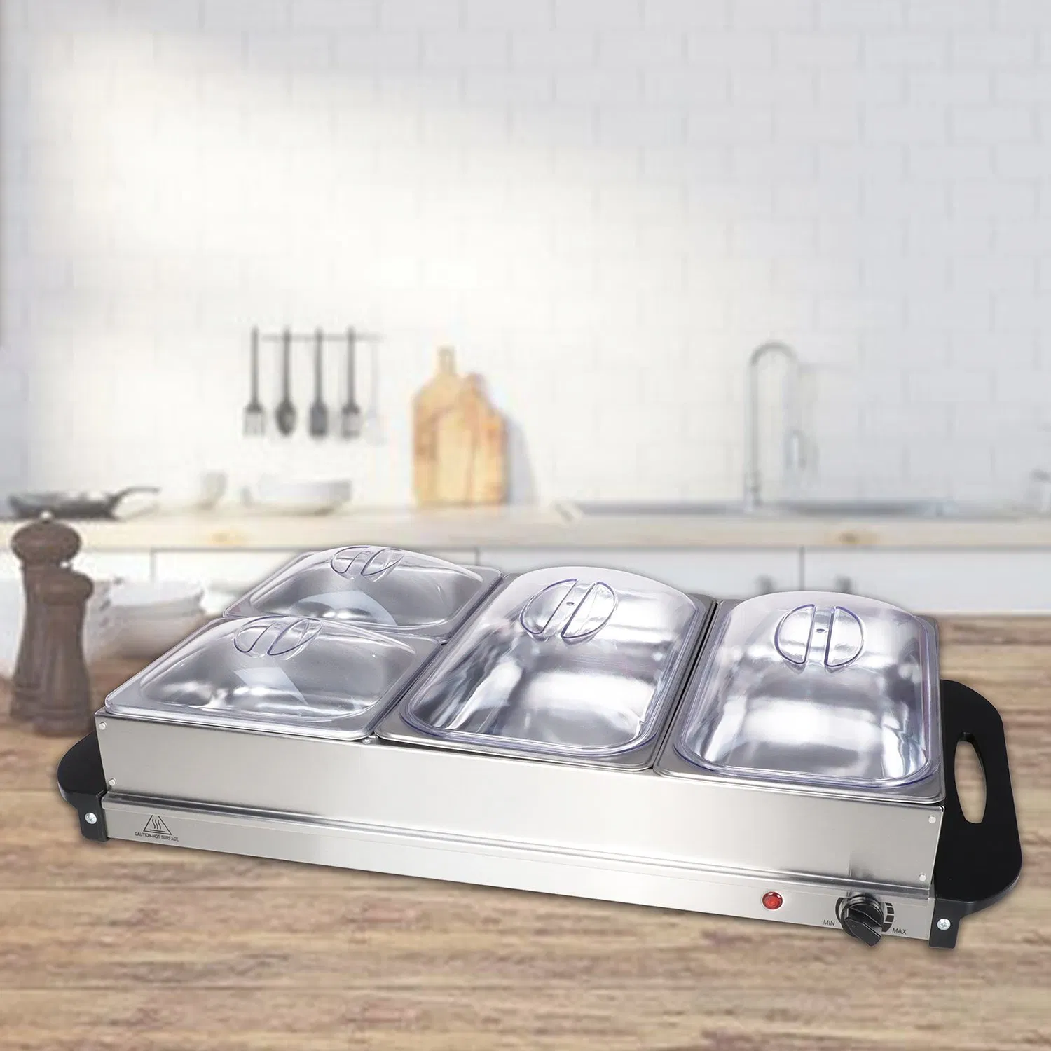 Restaurant and Hotel Supplies Stainless Steel Buffet Food Warmer