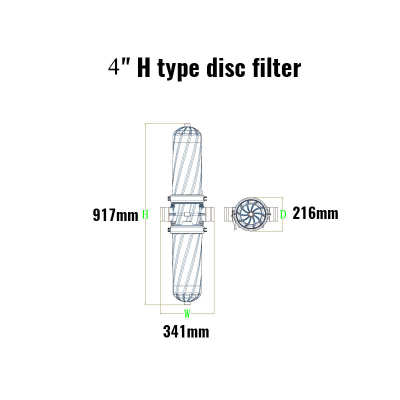 Stainless Steel Mesh Drip Irrigation Screen Water Filter Twin Type Filtration System