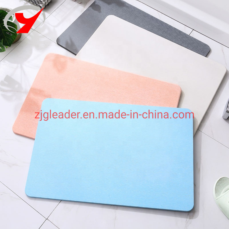 Bathroom Fashion Japanese Diatomite Absorbent Bath Mat