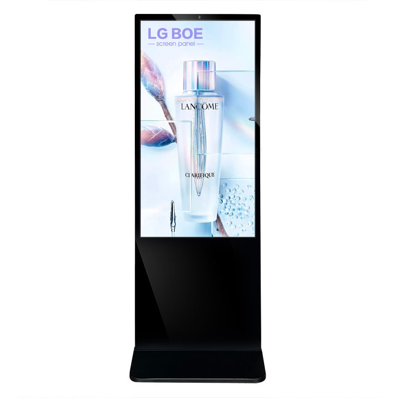 Indoor Network LCD Touch Screen Digital Signage Full Color Floor Standing Media Ad Player Advertising Vertical Interactive Freestanding Kiosk Display Totem
