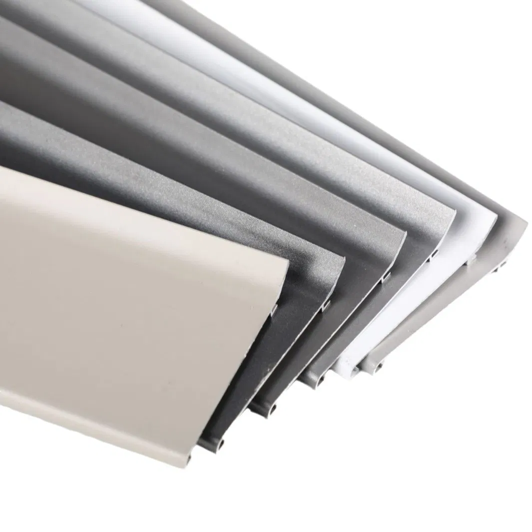 Aluminum Alloy Skirting Board Scratch Proof Waterproof Modern Baseboard Trim