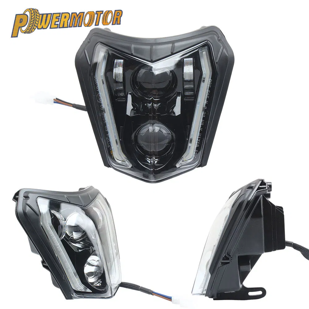 LED-фара для эндуро мотоциклов KTM EXC 300, XCF, SX, XC, XCW, EXCF 125-500 (2017-2023)