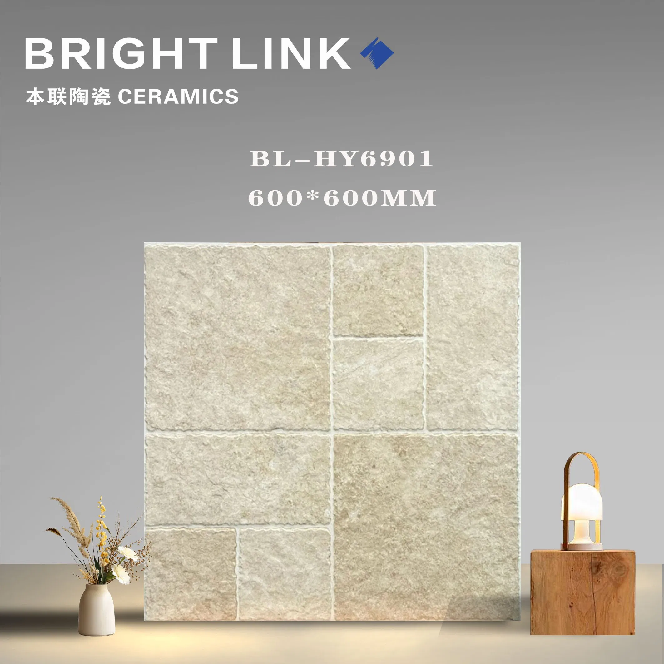 Керамогранитная плитка 600x600 мм античная матовая, противоскользящая