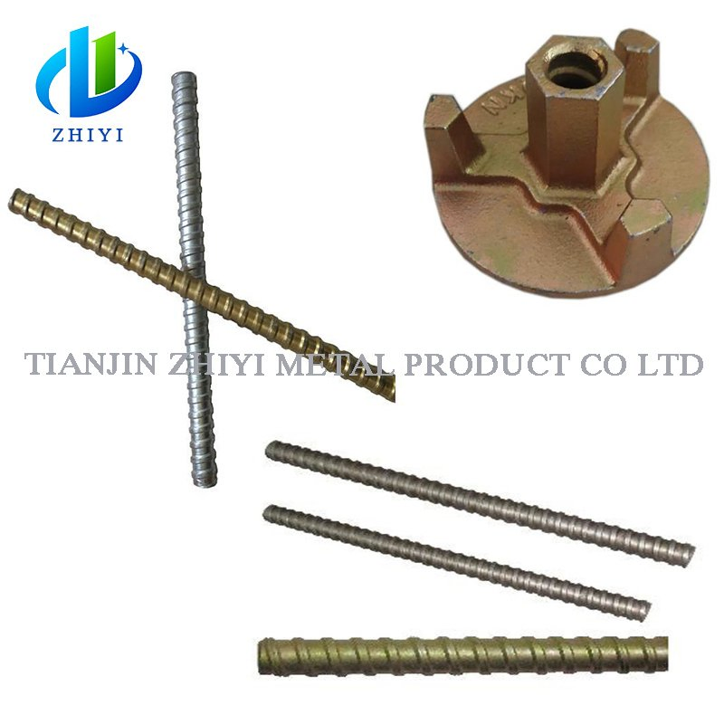 Construction Concrete Wall Formwork Accessorie Tie Rod Wing Nut for Construction