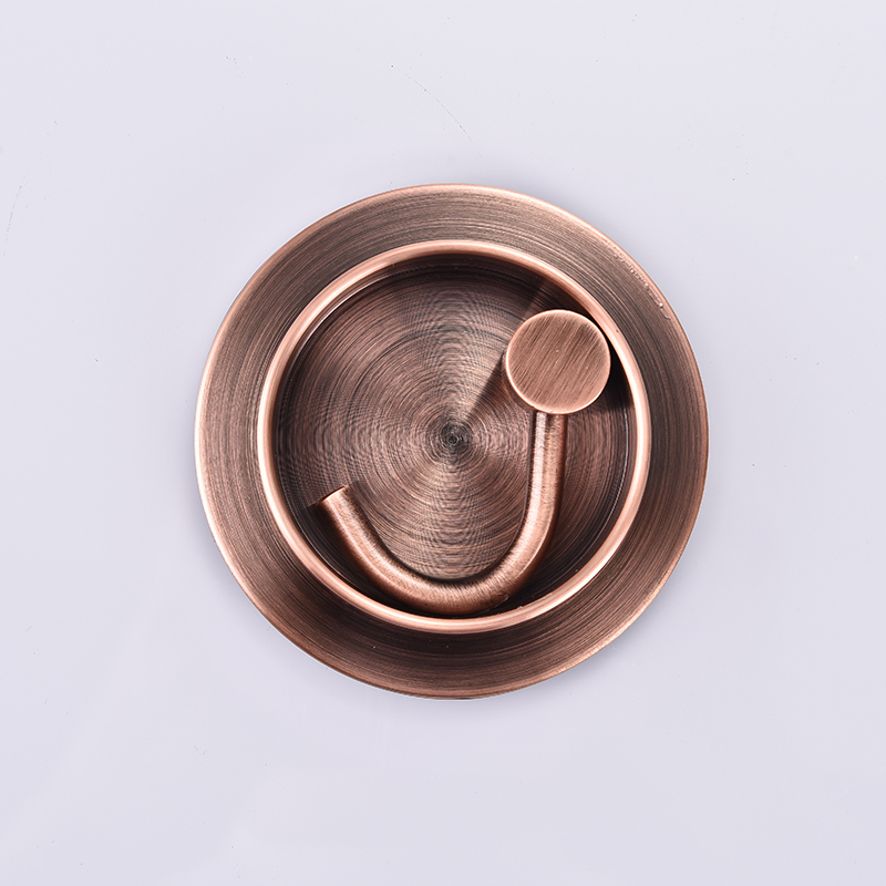 15kg Kitchen Hooks Bedroom Wall Hidden Rotating Single Robe Hook