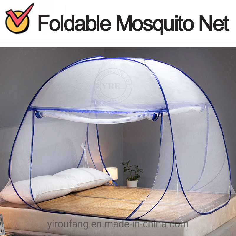 Yrf-Made in China Single Bed XL Emergency Relief Supplies Folding Mosquito Net