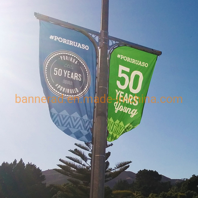 Double Side Metal Street Flagtrax