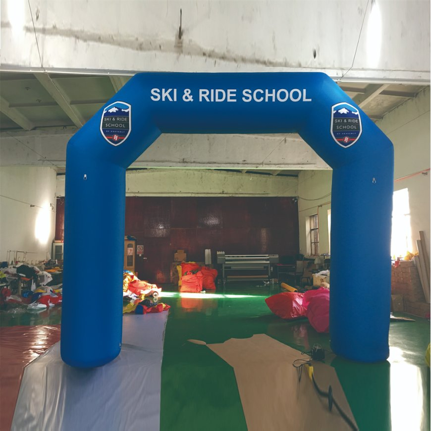 Giant Air Blow up Birthday Party Welcome inflatable Archway Decor