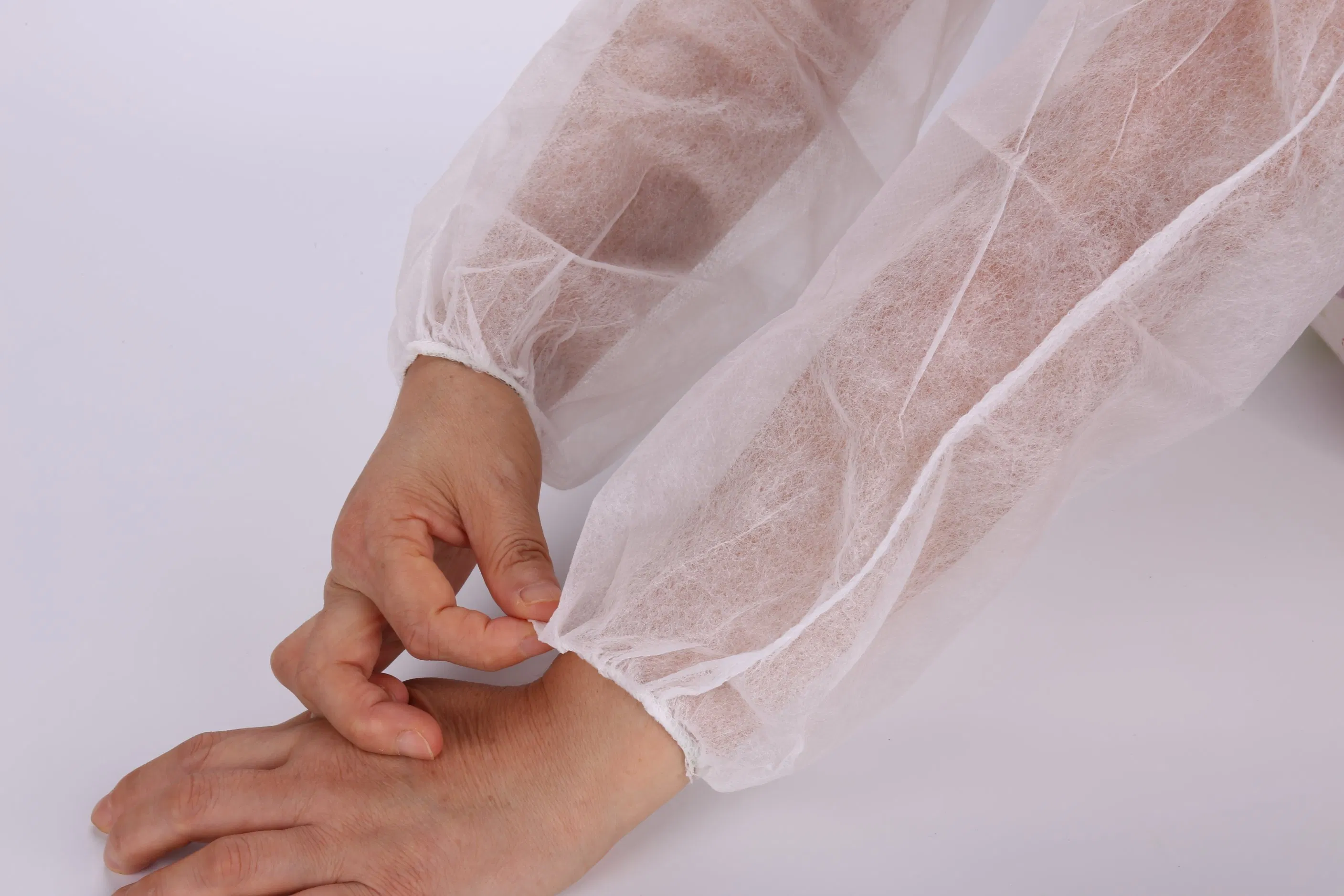 OEM White/Blue Color/Other Colored Plastic and Non-Woven Sleeve Cover