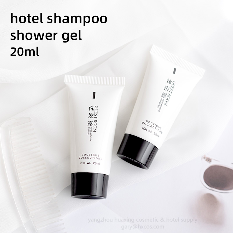 Hotel Shampoo and Shower Gel with Private Logo and Certifications