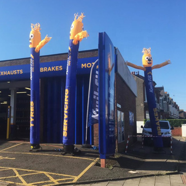 Custom Dancing Inflatable Advertising Man Sky Dancer