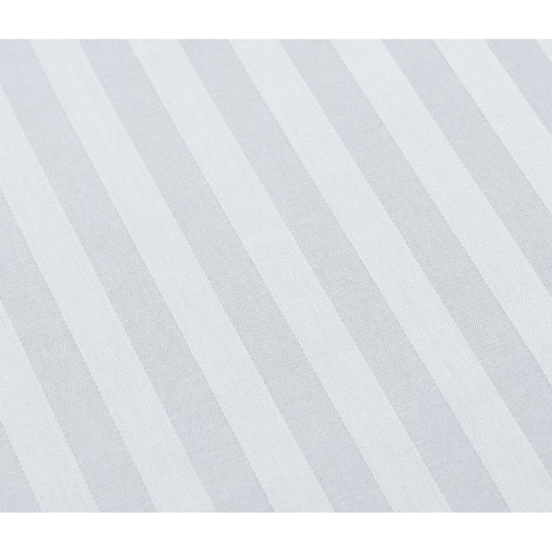Luxury Home Hotel Quality 40's 250tc 1''stripe 100% Cotton Sateen Stripe Duvet Cover