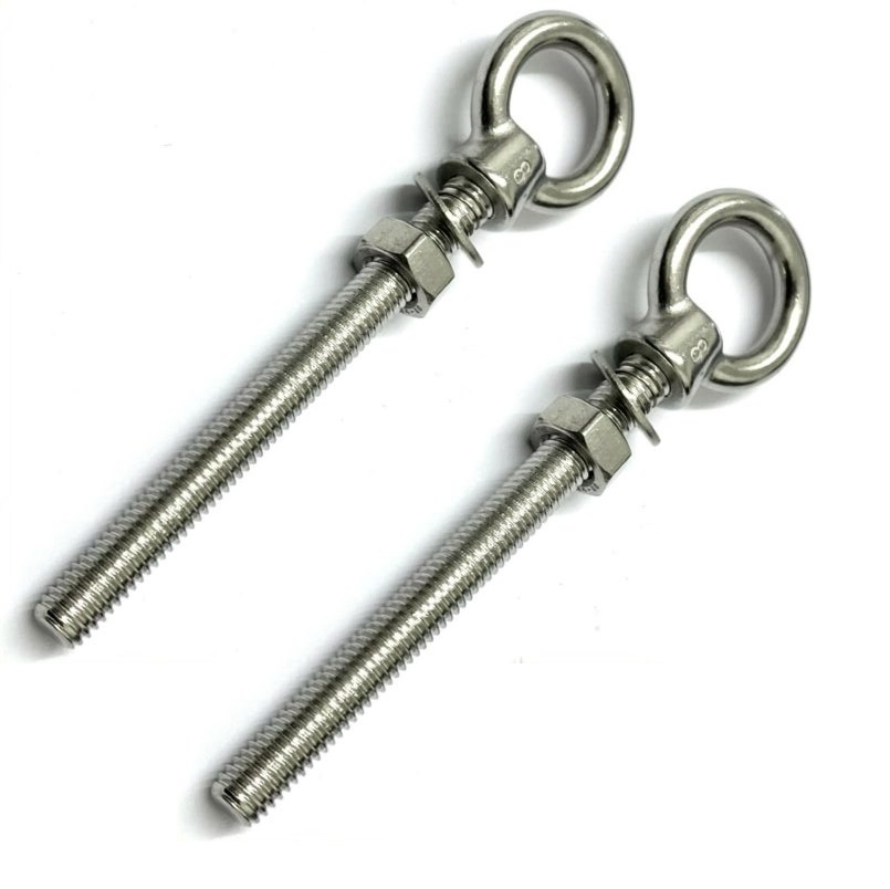 Heavy-Duty Black Eye Bolts Fastener for Safe Lifting