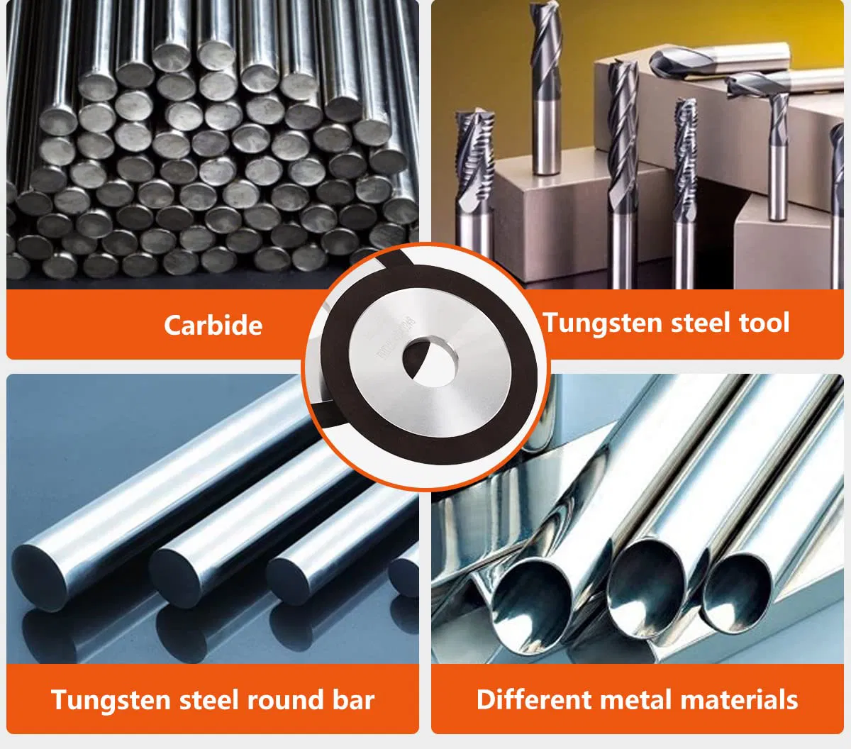 Tapered Plain Resin Diamond Grinding Wheel to Grind Carbide Hard Steel 150 Grit High Qualit