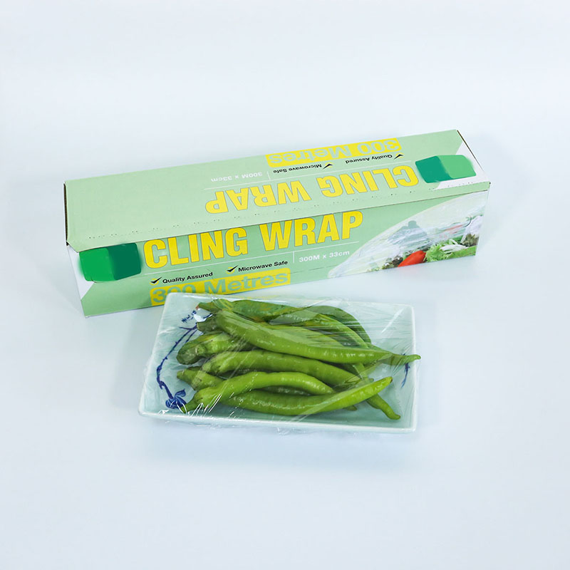 Wholesale Food Wrap LLDPE Soft Cling Film for Fresh Vegetable Big Production Eco-Friendly