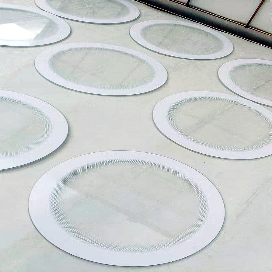 CNC Edging Tempered Glass for Mini Washers
