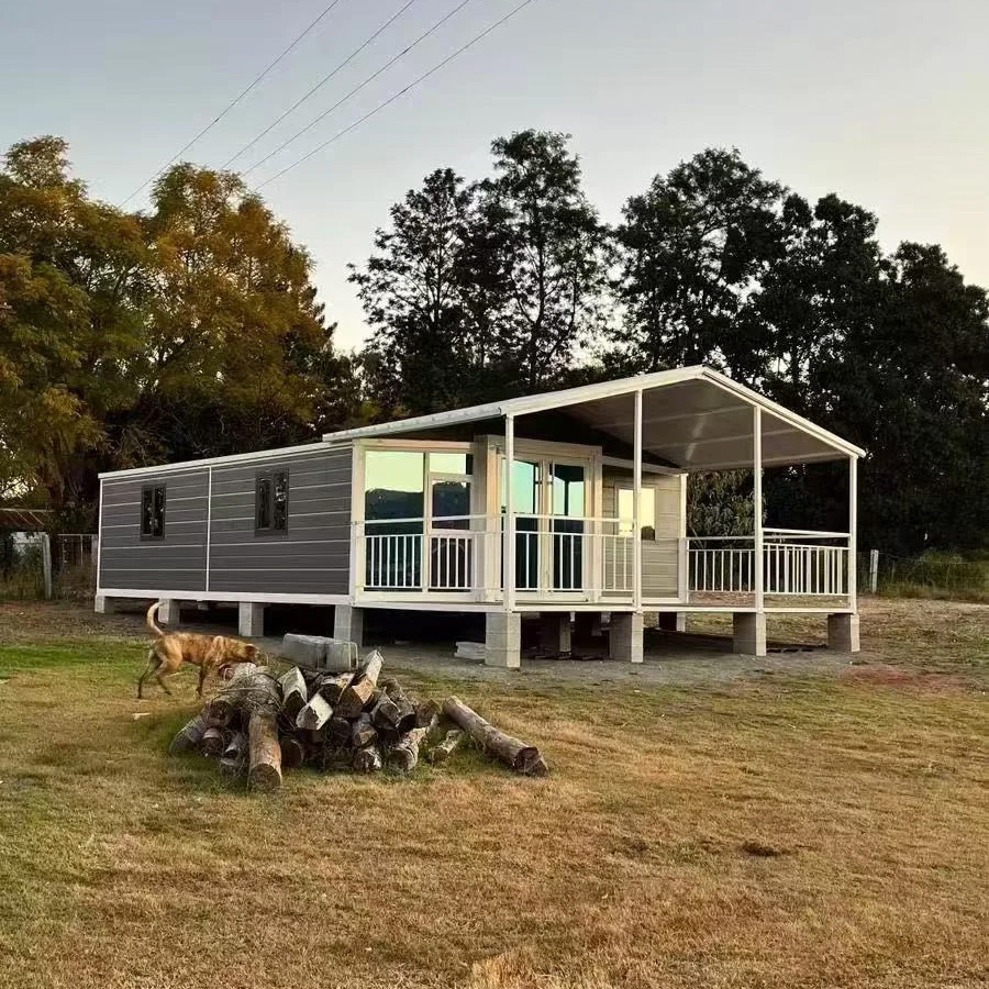 Move-in Ready Double Wing Extension Capsule House Space Container House