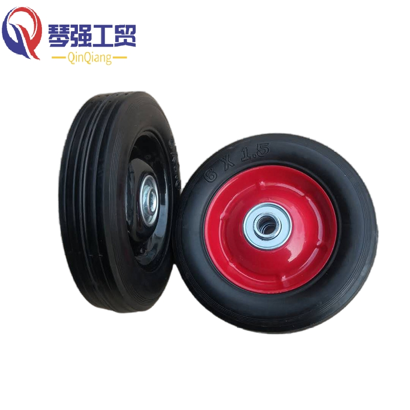 Premium Solid Rubber Wheels for Trolleys and Tool Carts