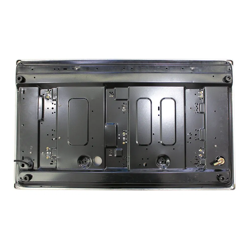 Integrated Cast Iron Support 5 Burners Stainless Steel Gas Hob Energy-Efficient Gas Stove
