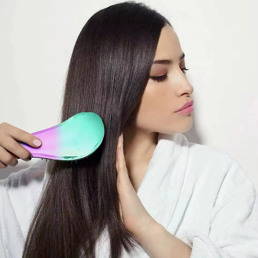 Расческа для кудрявых волос с логотипом, портативная