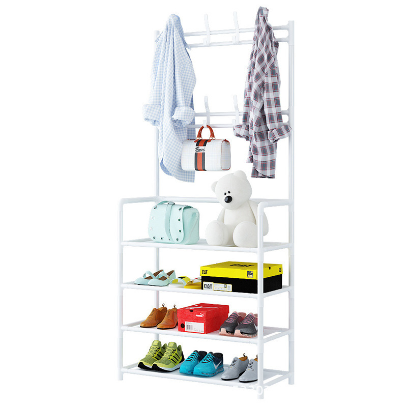 Customizable Simple Modern Bedroom Livingroommultilayer Clothes Hangerstand Corner Coat Rack