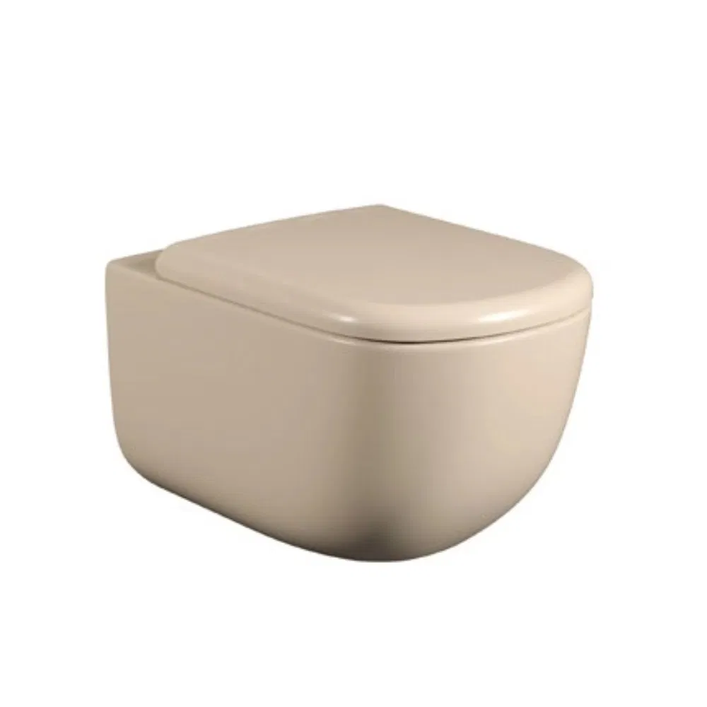 Stylish Matte Dark Green Bidet Toilet Premium Floor Standing Sanitary Ware