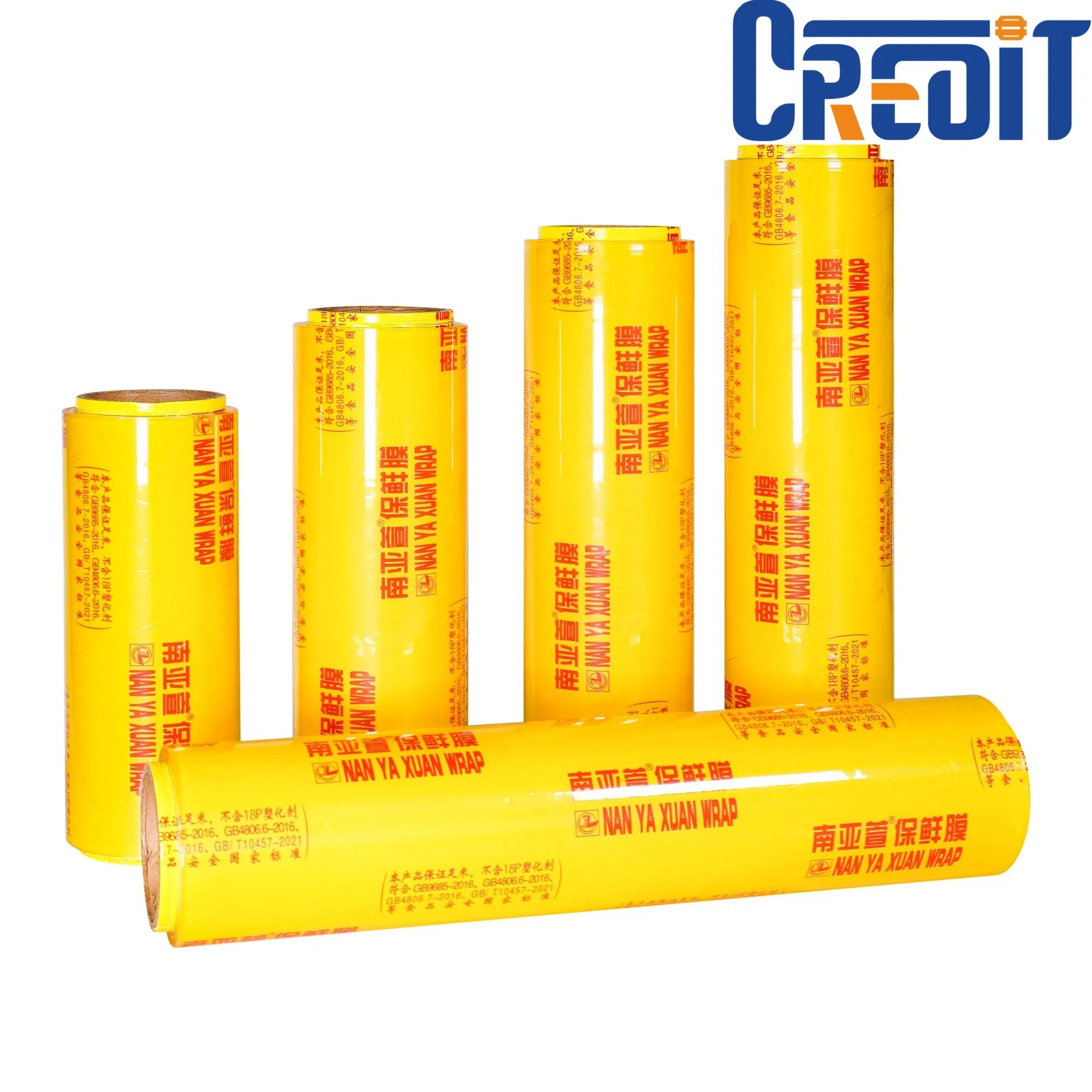 Transparent Stretch Wrap Cling Film PVC Food Wrap Cling Film