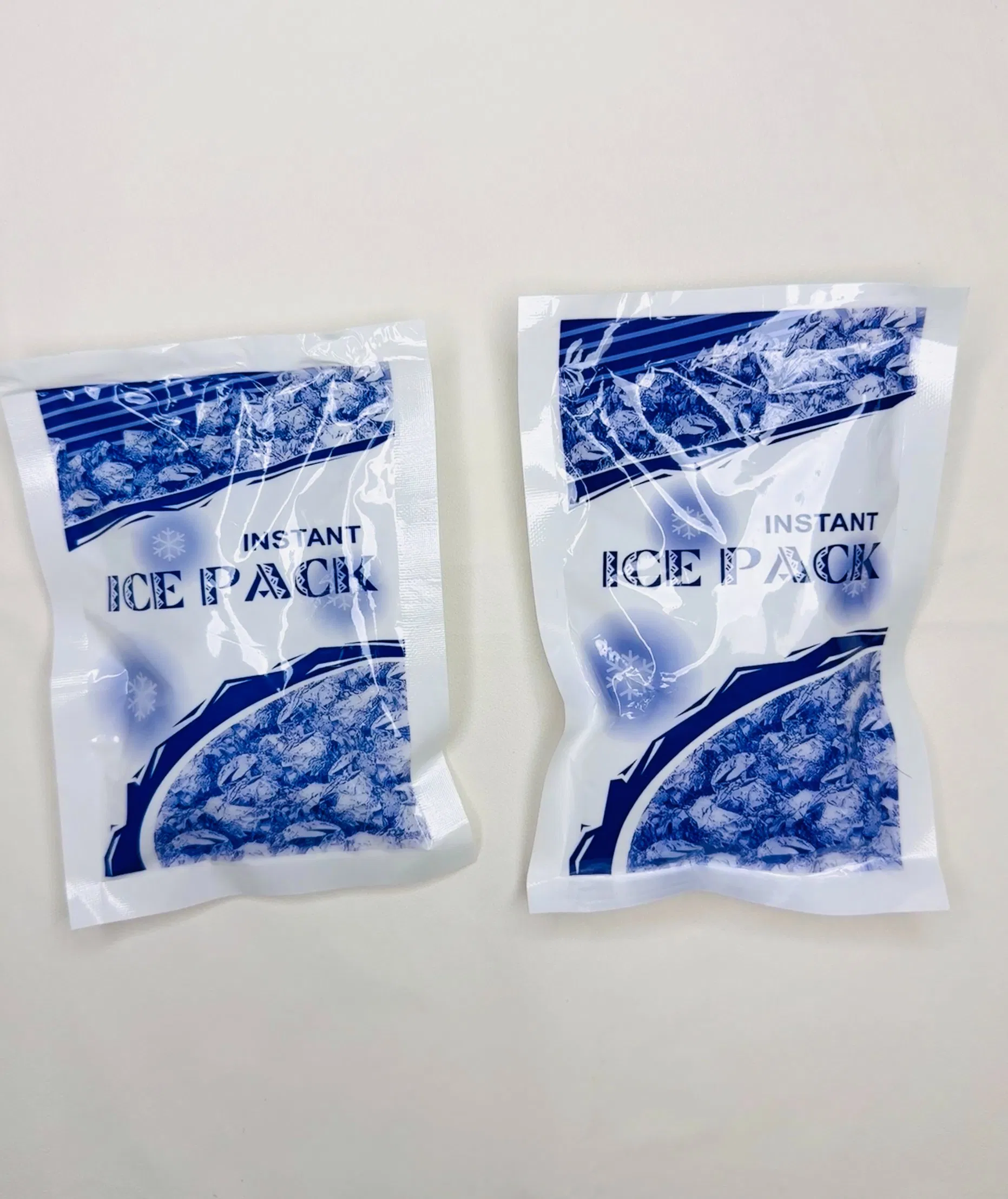 Factory Price Food Grade PE Gel Ice Bag Insulated Dry Cold Ice Pack Gel Cooler Bag for Food Fresh
