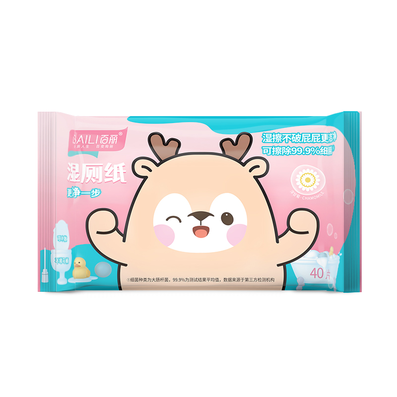Custom Brand Biodegradable Disposable Wipes Butt Cleaning Wet Toilet Paper Flushable Wipes for Adults