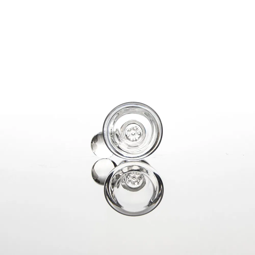 Wholesale Glass Slides Glass Bowl with Handle for Water Pipe Smoking Pipe