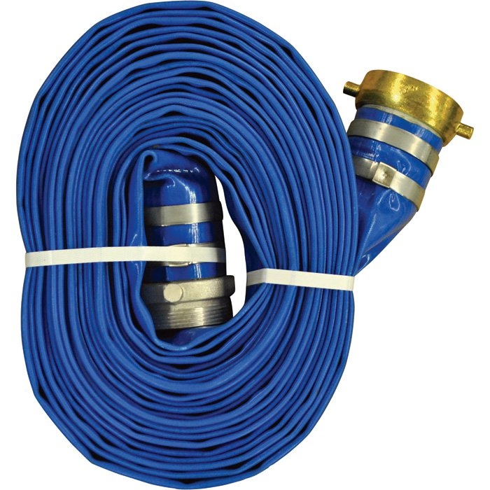 3 Inch PVC Discharge Layflat Irrigation Farm Garden Hose with Hose Reel