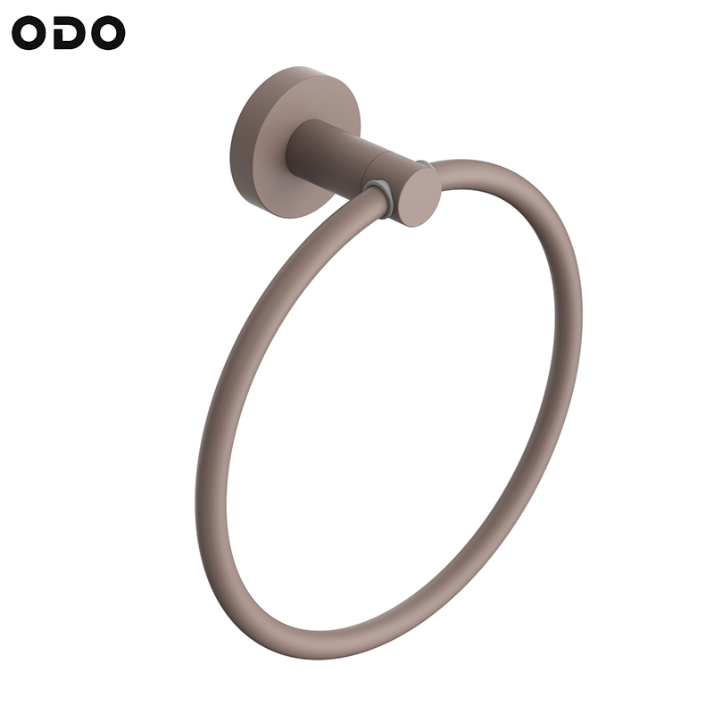 Полотенцедержатель для ванной из нержавеющей стали, цвет кофе