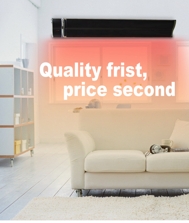 Electric Space Heater with Remote Control and Timer