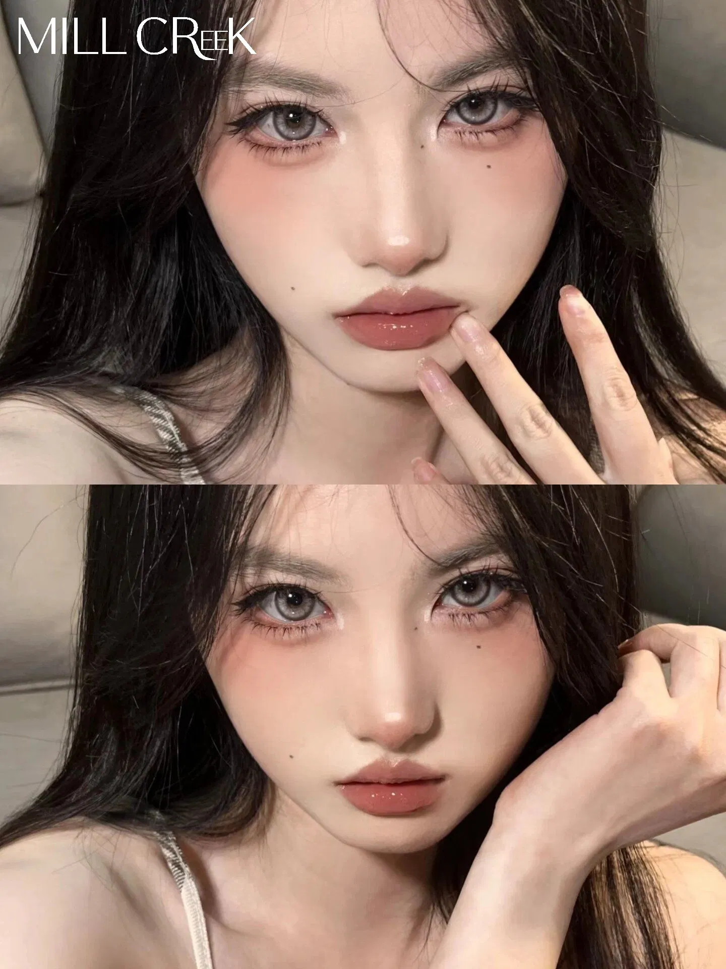 Millcreek OEM Colored Eye Contact Lenses Wholesale Best Selling Cosmetic Contact Lens Soft Yearly Lens New Year Gift