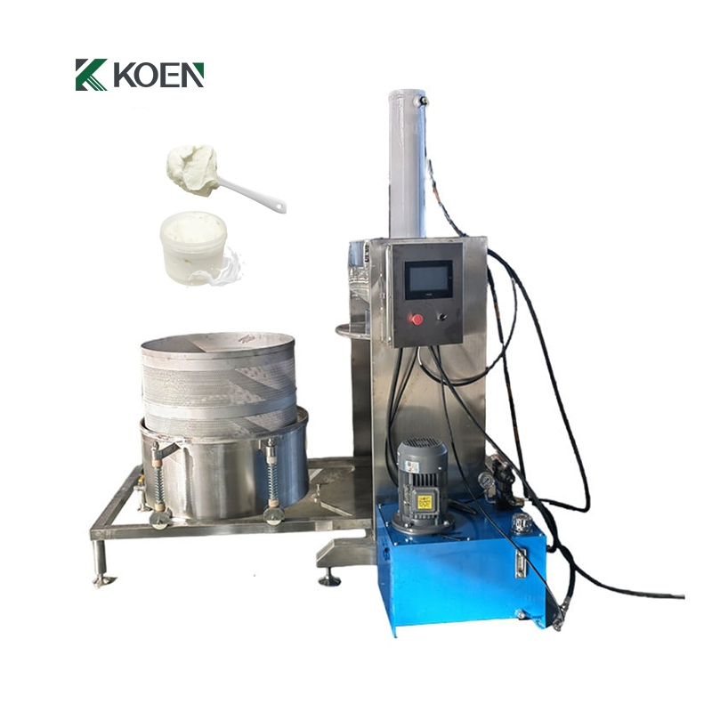 Hydraulic Type Press Machine for Dry Yogurt Processing Production Line