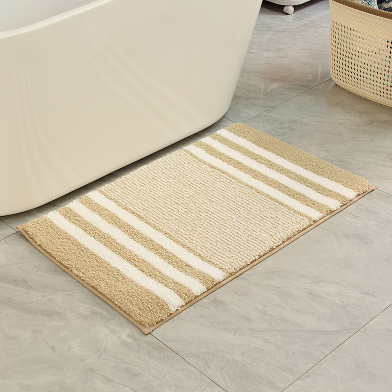 Ultra Soft and Water Absorbent Color Bathroom Rug