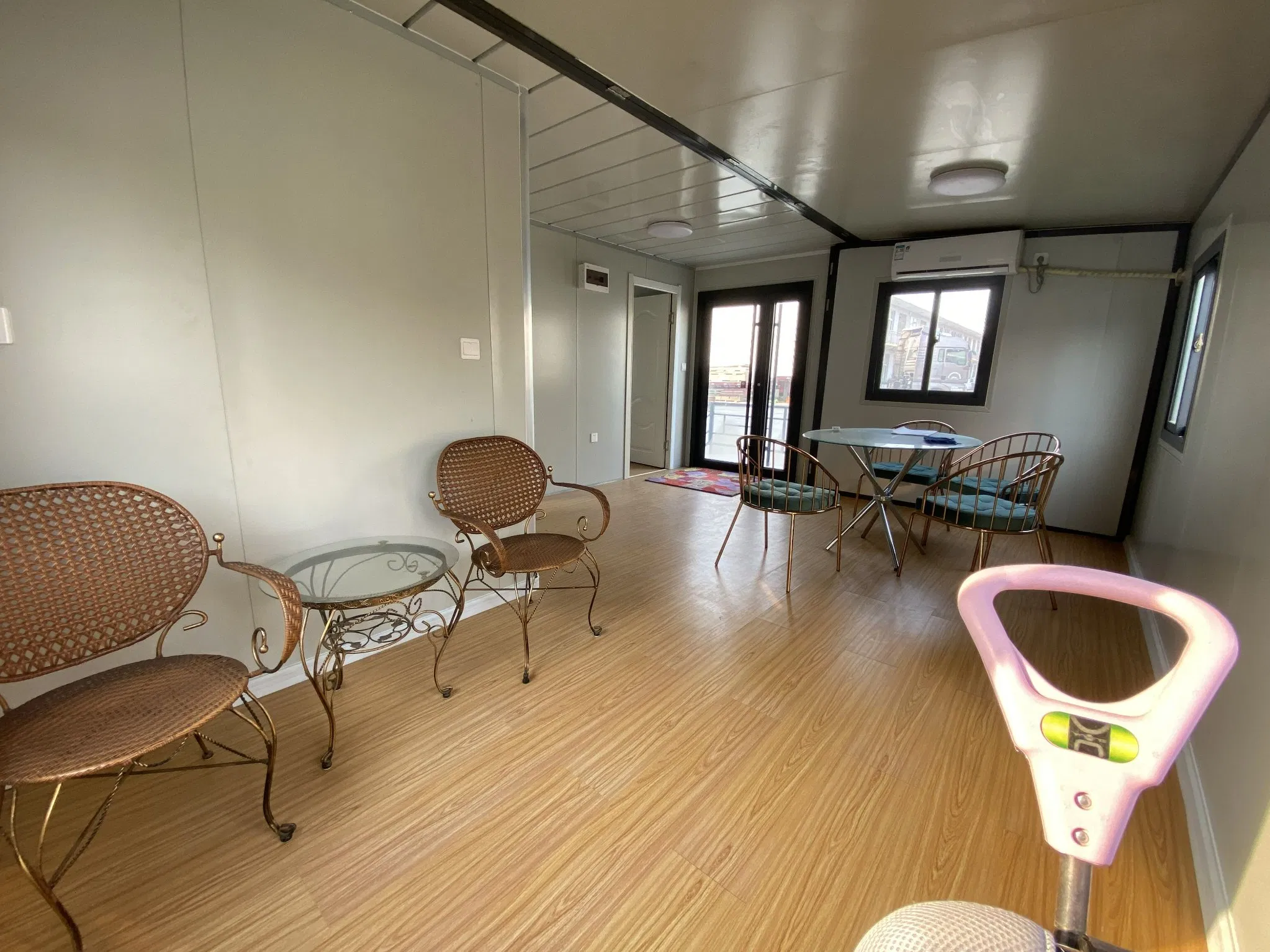 20FT Tiny Folding Luxury Wooden Modular Insulated Shipping Prefab Homes