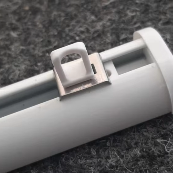 Curtain Track Plastic Stopper Metal and Plastic Curtain Rod Stoppers Curtain Rail Runner