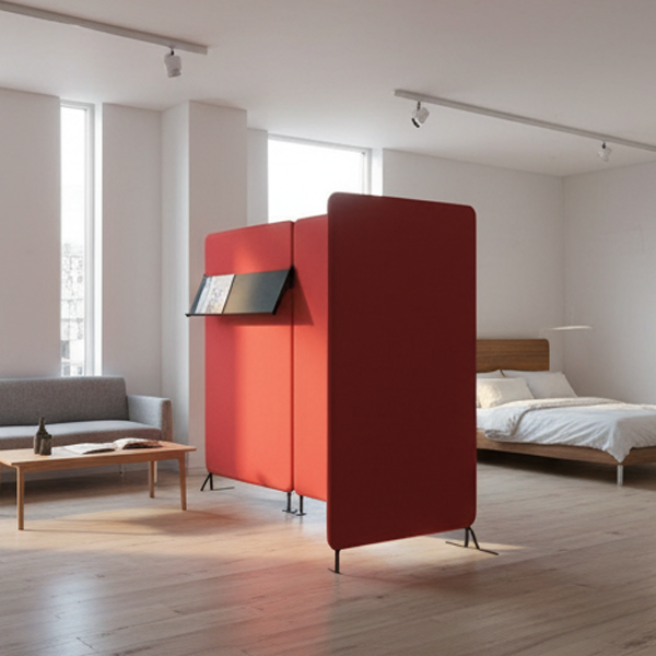 No Hcho Polyester Acoustic Partition Panels Sound Absorption Pet Acoustic Divder Panels Acoustic Office Cubicles