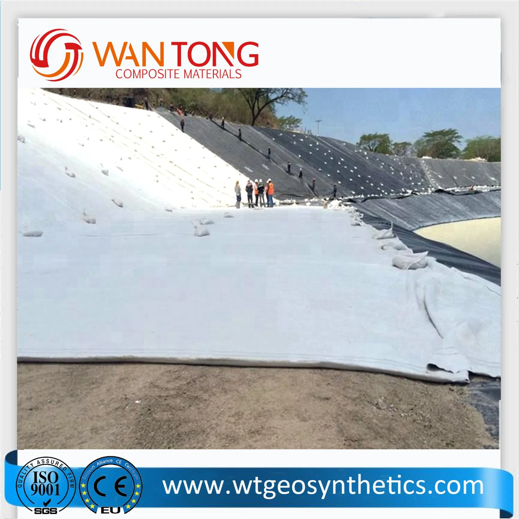 Reservoir Waterproof Work/Pond Waterproof/4800GSM Waterproofing Gcl