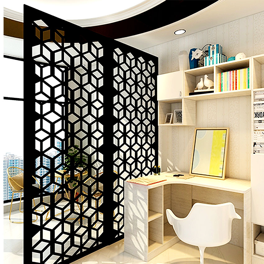 Carved Screen Sound Absorption Material Polyester Fiber Decorative Acoustic Panels