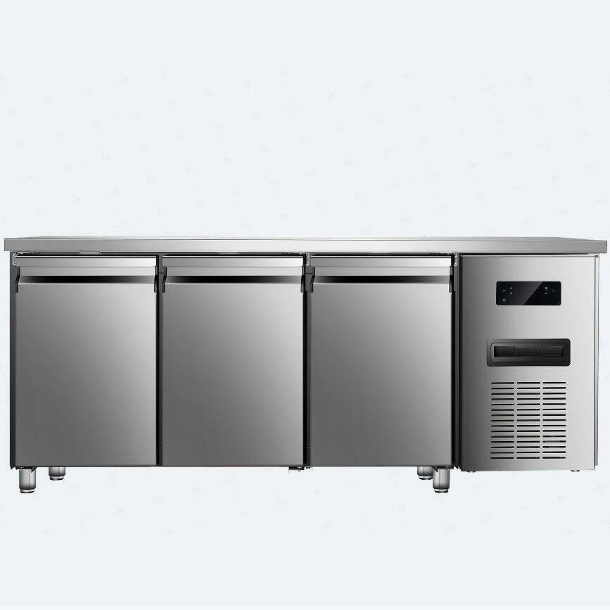 Refrigerator Operation Table 3 Doors Worktable with Refrigeration