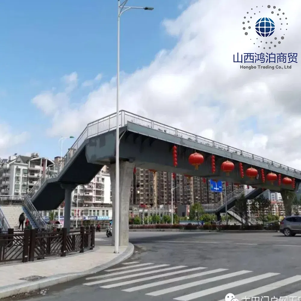 Pre-Assembled Large-Load Modular Bridge with Integrated Safety Guardrails