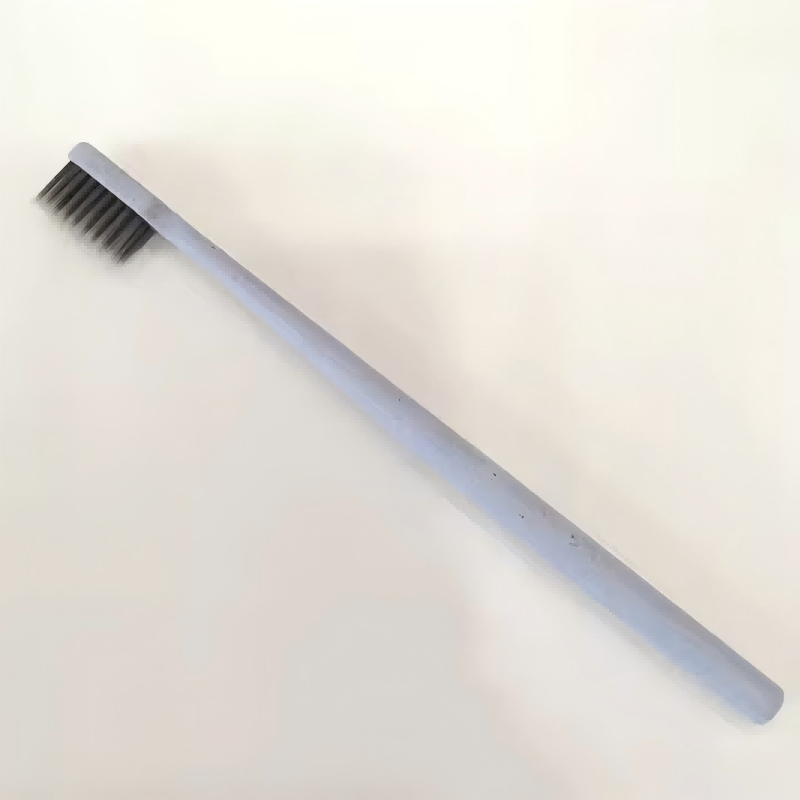 Eco-Friendly Wheat Straw Toothbrush Bamboo Charcoal Soft Hair Travel Toothbrush