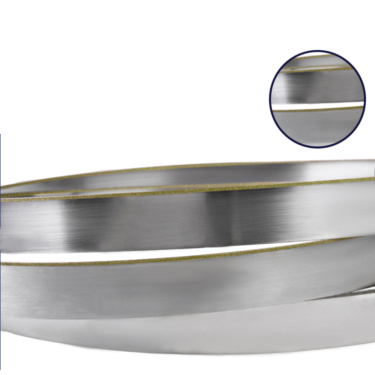 Sansheng Diamond Band Saw Blade for Marble Granite Gems and Jewelry Stone Splitting Diamond Coated Band Saw Blade Cutting Marble Silicon Polysilicon