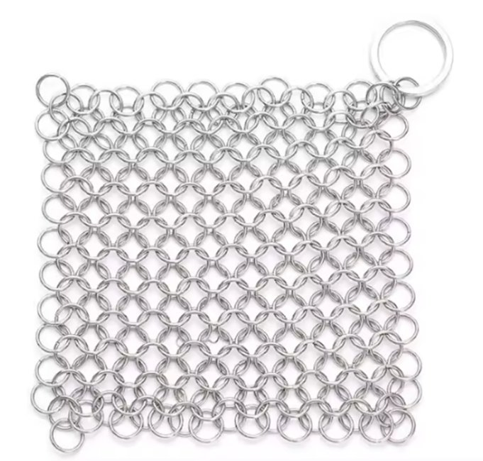 Щетка для чистки сковородок из нержавеющей стали