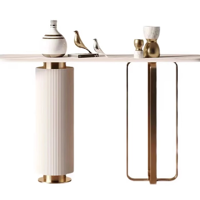 Консоли металл нержавейка для гостиной прихожей