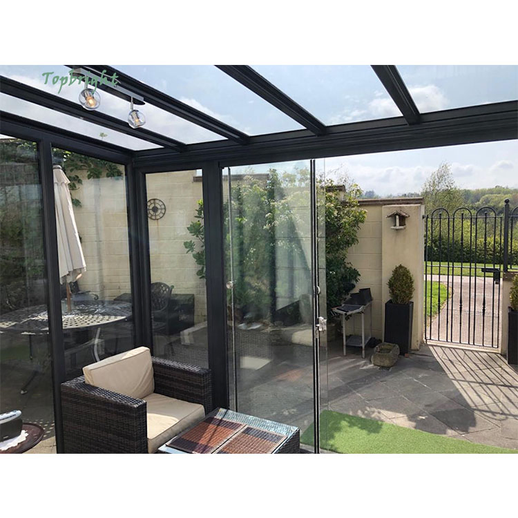 Durable Enduring Dustproof Tempered Glass Sunroom for Apartment