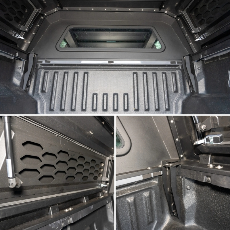5th Gen Dodge RAM 1500 2500 3500 4x4 6'4" Bed Aluminum Camper Shell
